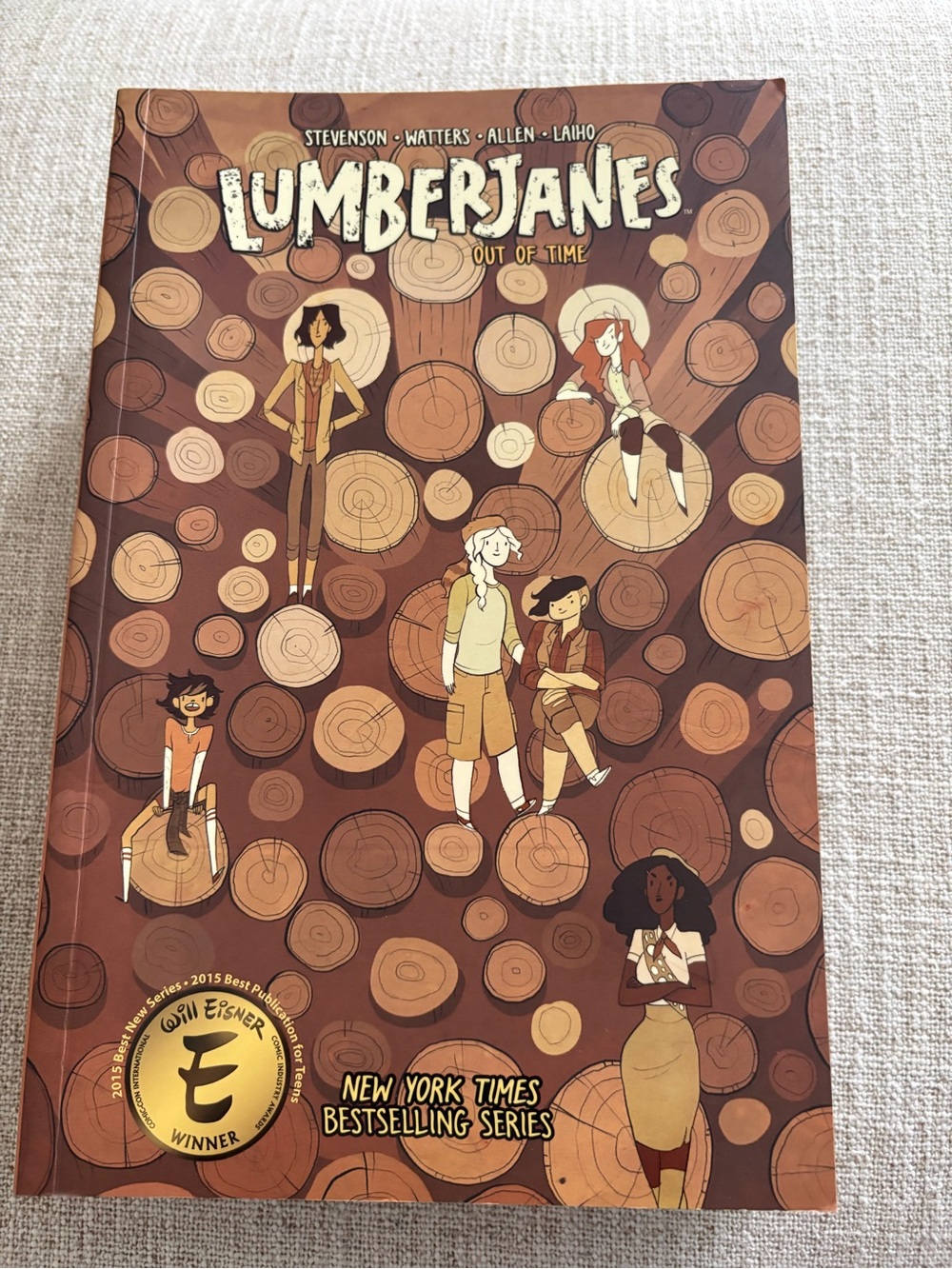 6 LUMBERJANES Paperback Books For Kids Comic Book Style Volumes 2-7